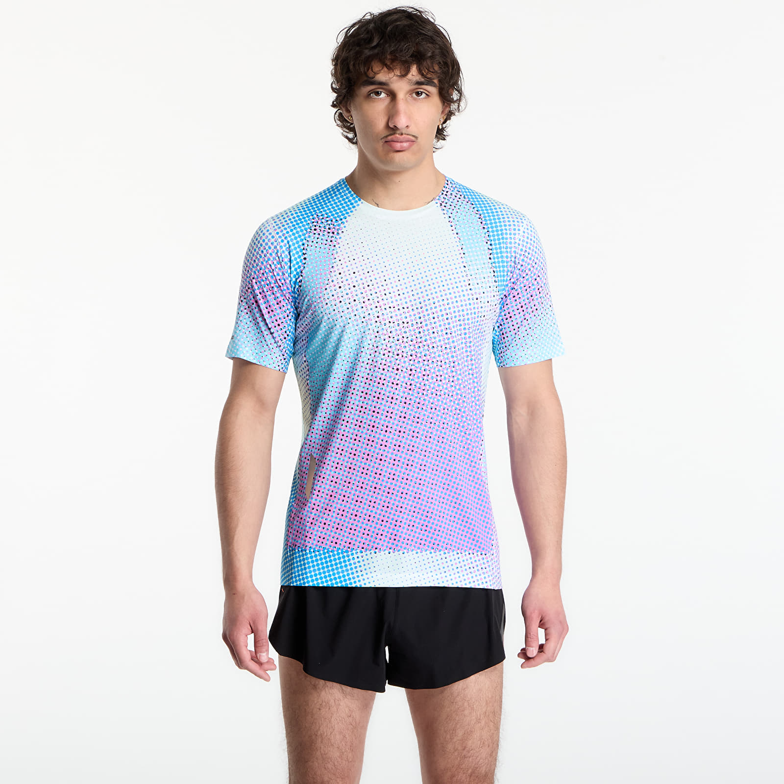 Тениски SOAR Printed Tech T Blue/ Magenta