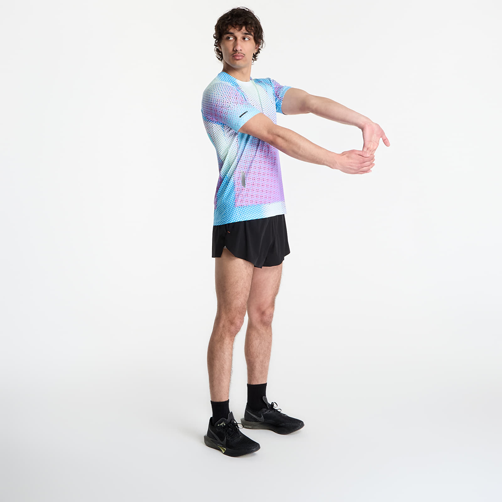 Тениски SOAR Printed Tech T Blue/ Magenta