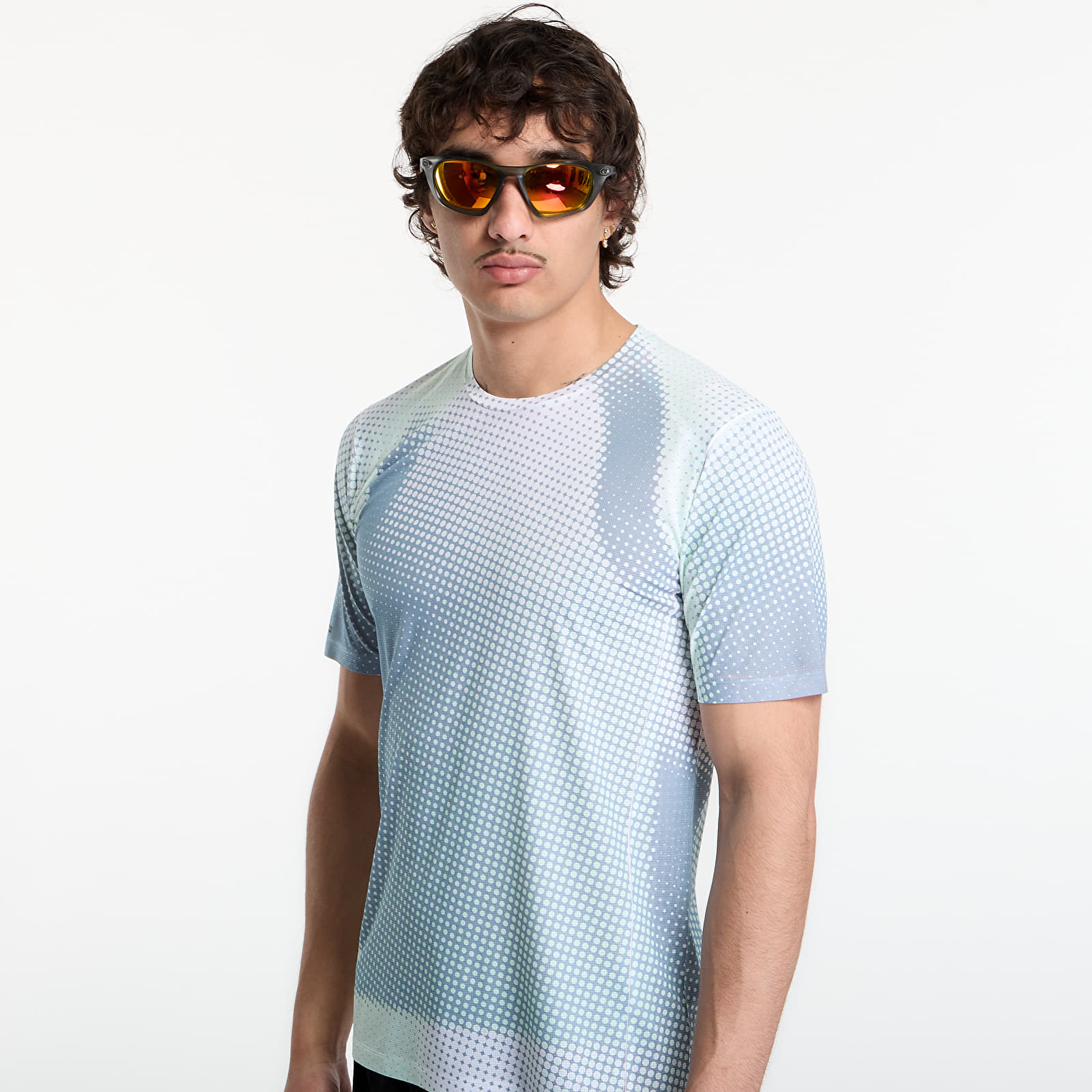 Marškinėliai SOAR Printed Tech T Grey/ Sage Dots