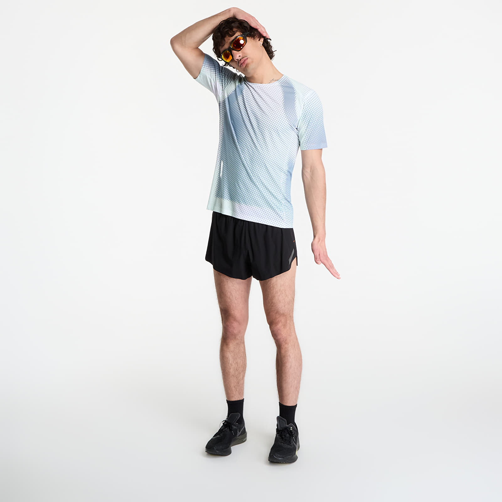 Marškinėliai SOAR Printed Tech T Grey/ Sage Dots