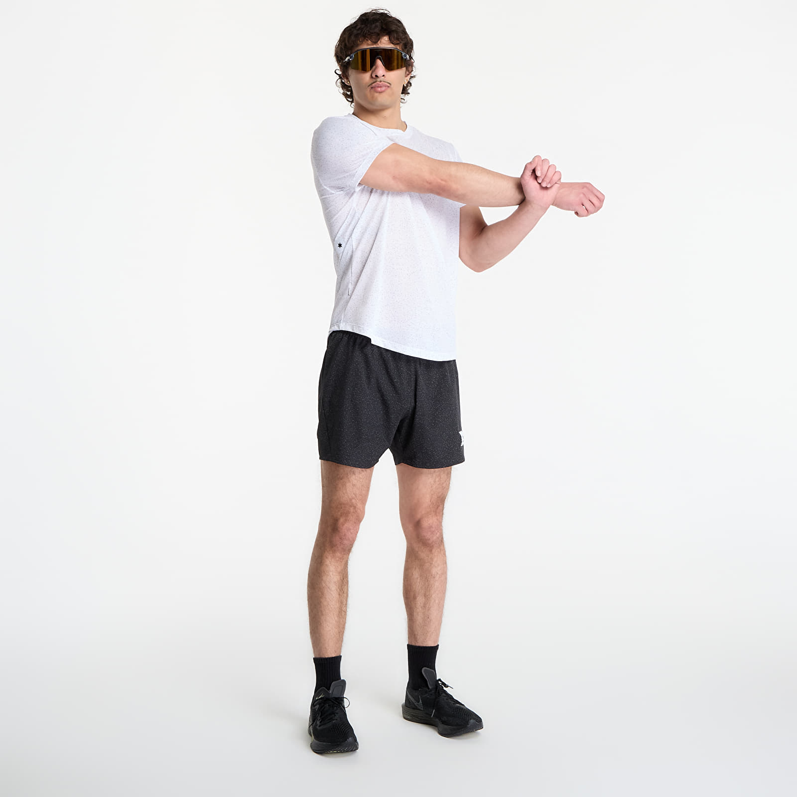 Pólók SAYSKY Universe Combat T-Shirt White Universe