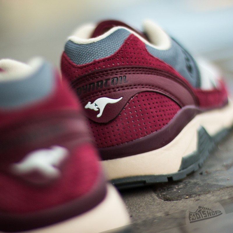Buty męskie KangaROOS Runaway ROOS 002 Burgundy/Light Grey