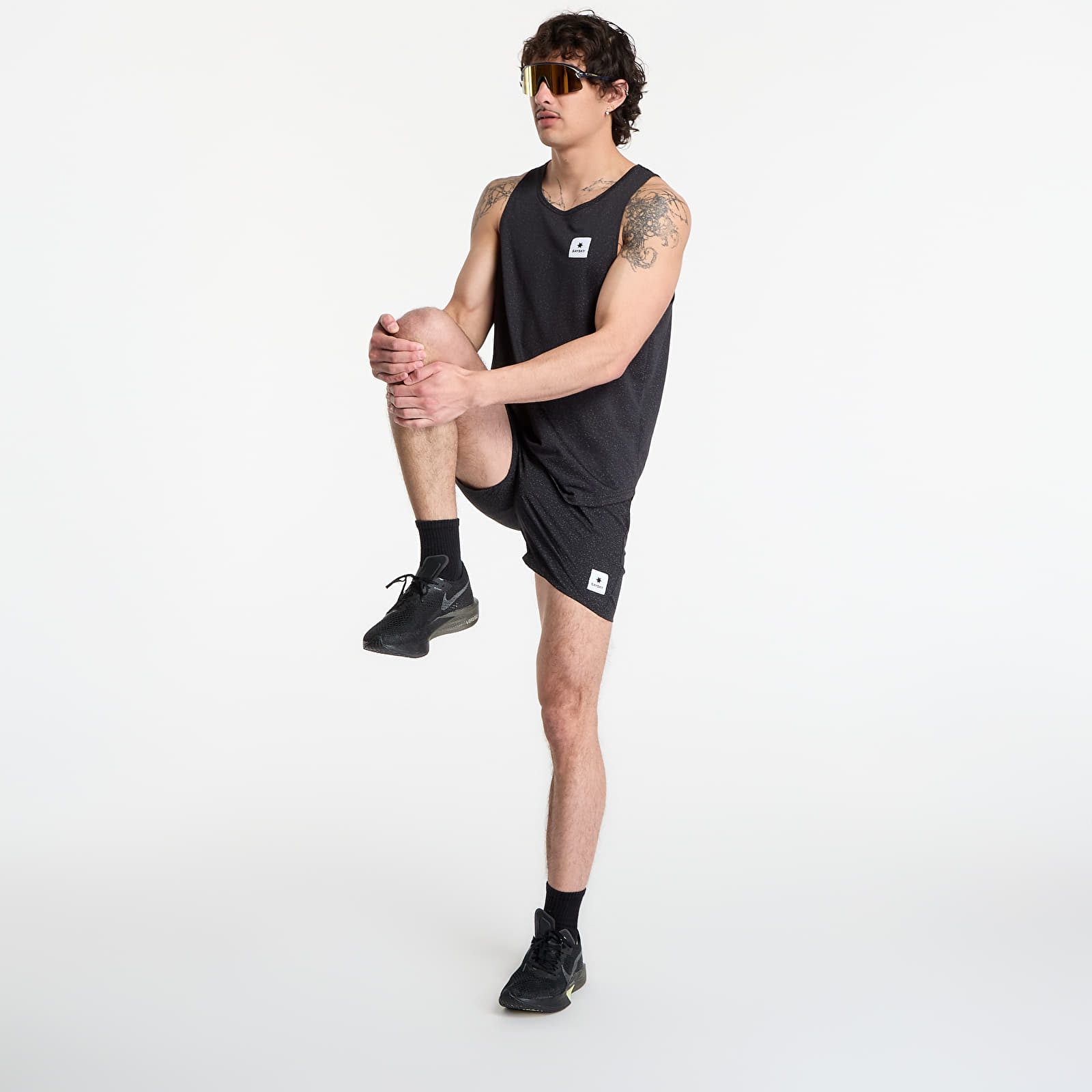 Vests SAYSKY Universe Combat Singlet Black Universe