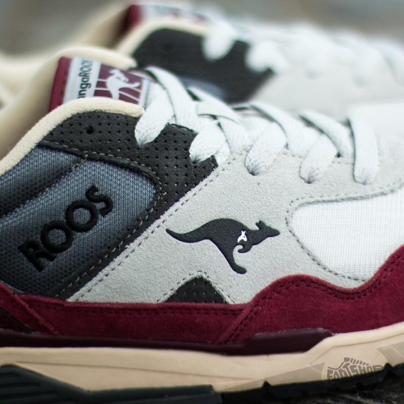 Buty męskie KangaROOS Runaway ROOS 002 Burgundy/Light Grey