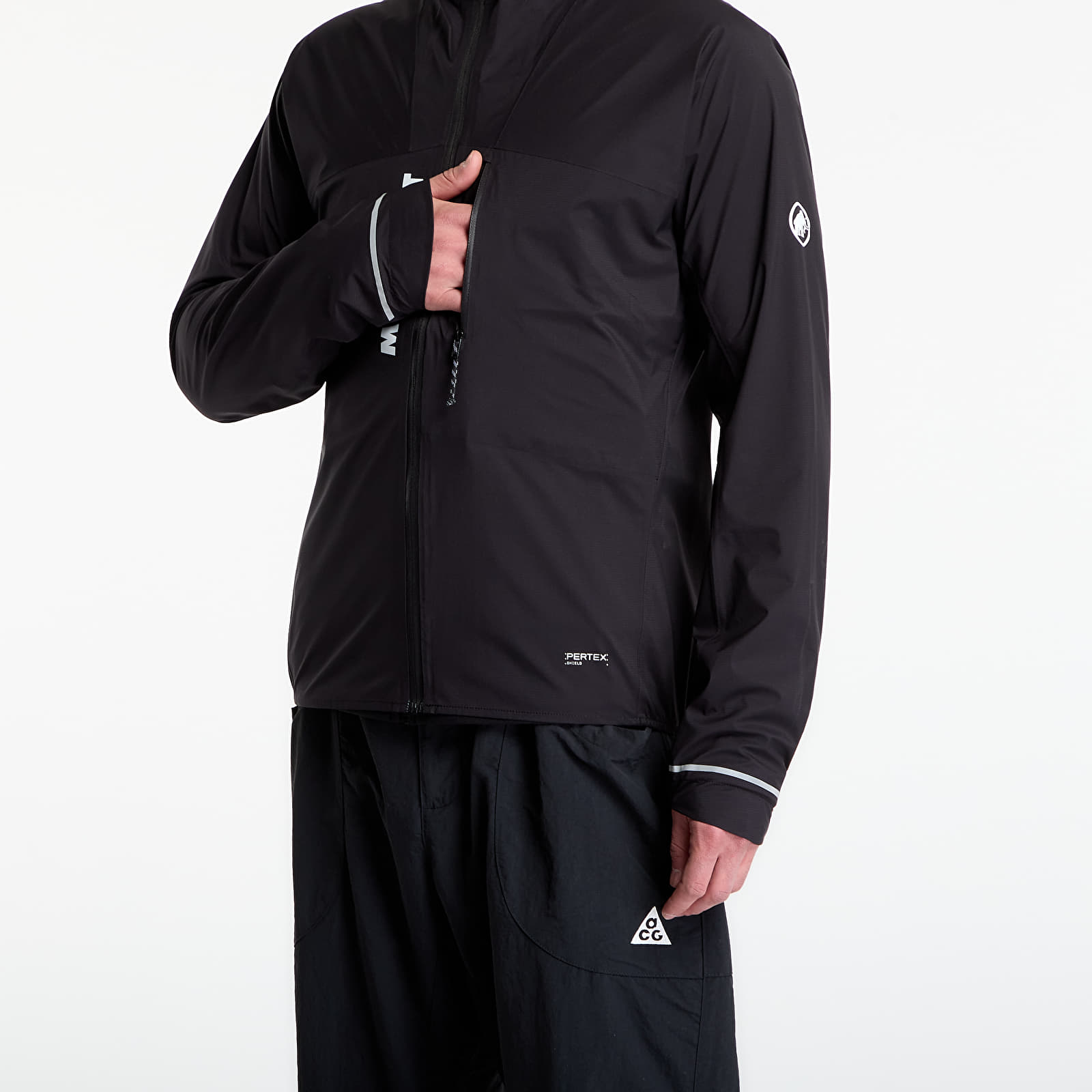 Coach Jackets Mammut Aenergy TR HS Hooded Jacket Men Black