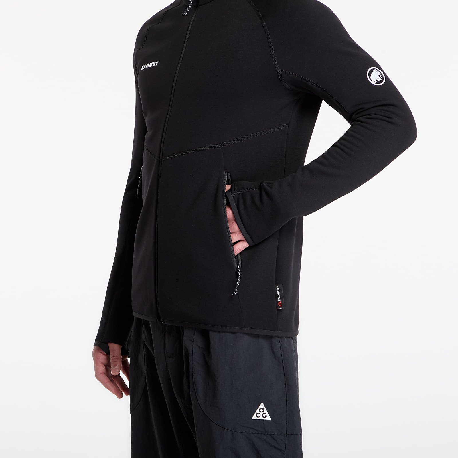 Dukserice Mammut Aconcagua ML Jacket Men Black