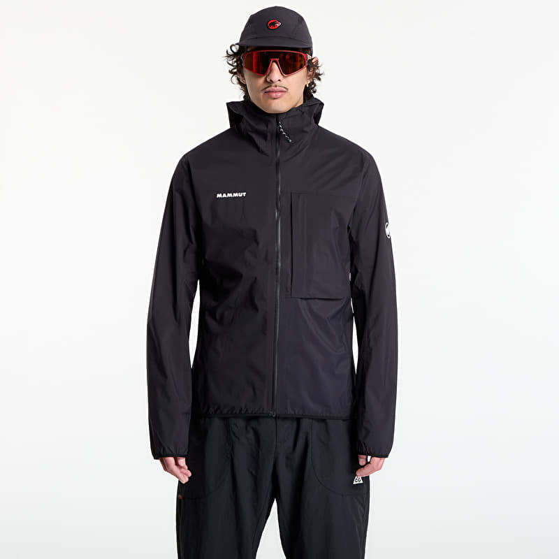 Windjack Mammut Ducan Light HS Hooded Jacket Men Black