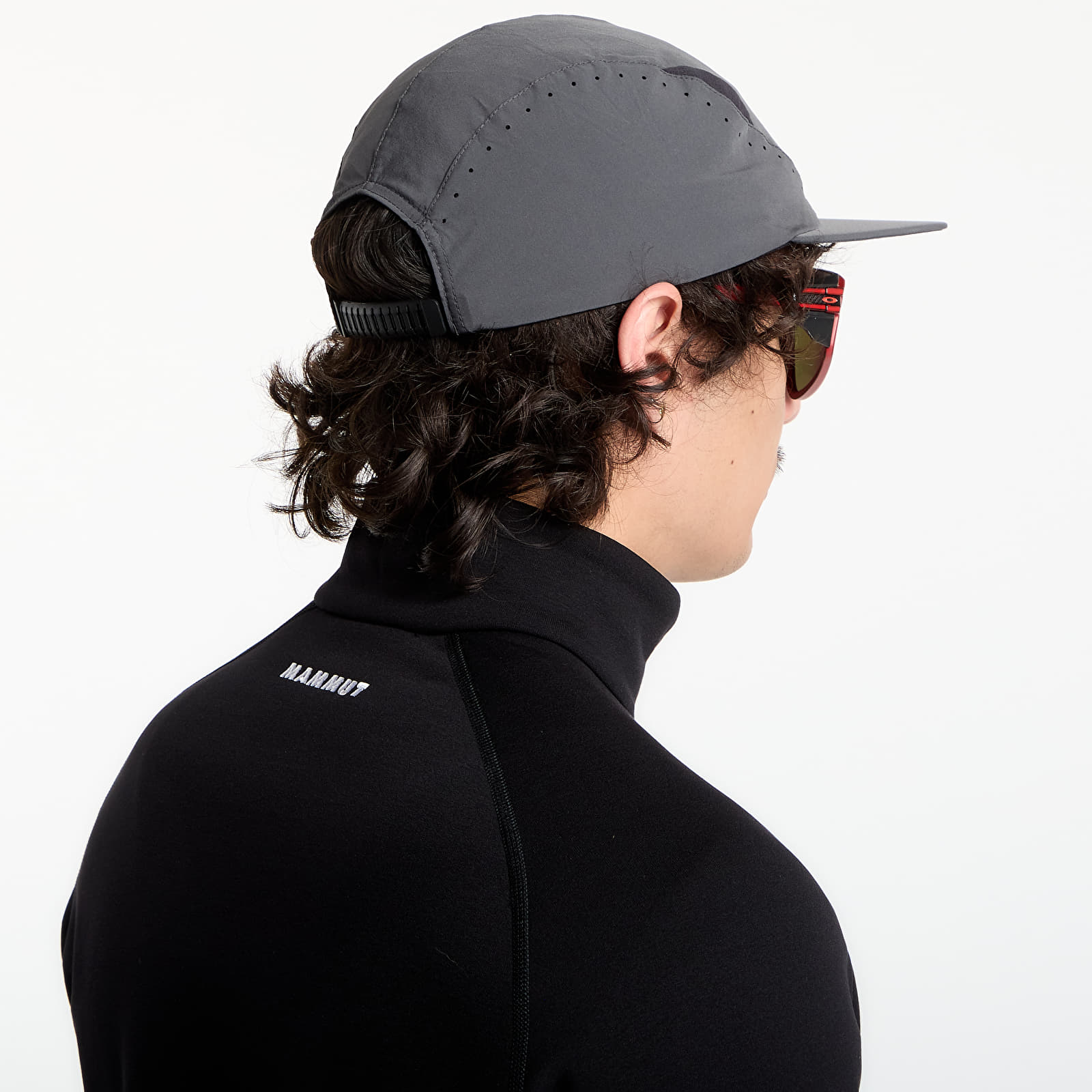 Czapki z daszkiem Hiking Patrol x Mammut Light Cap Gabbro/ Black