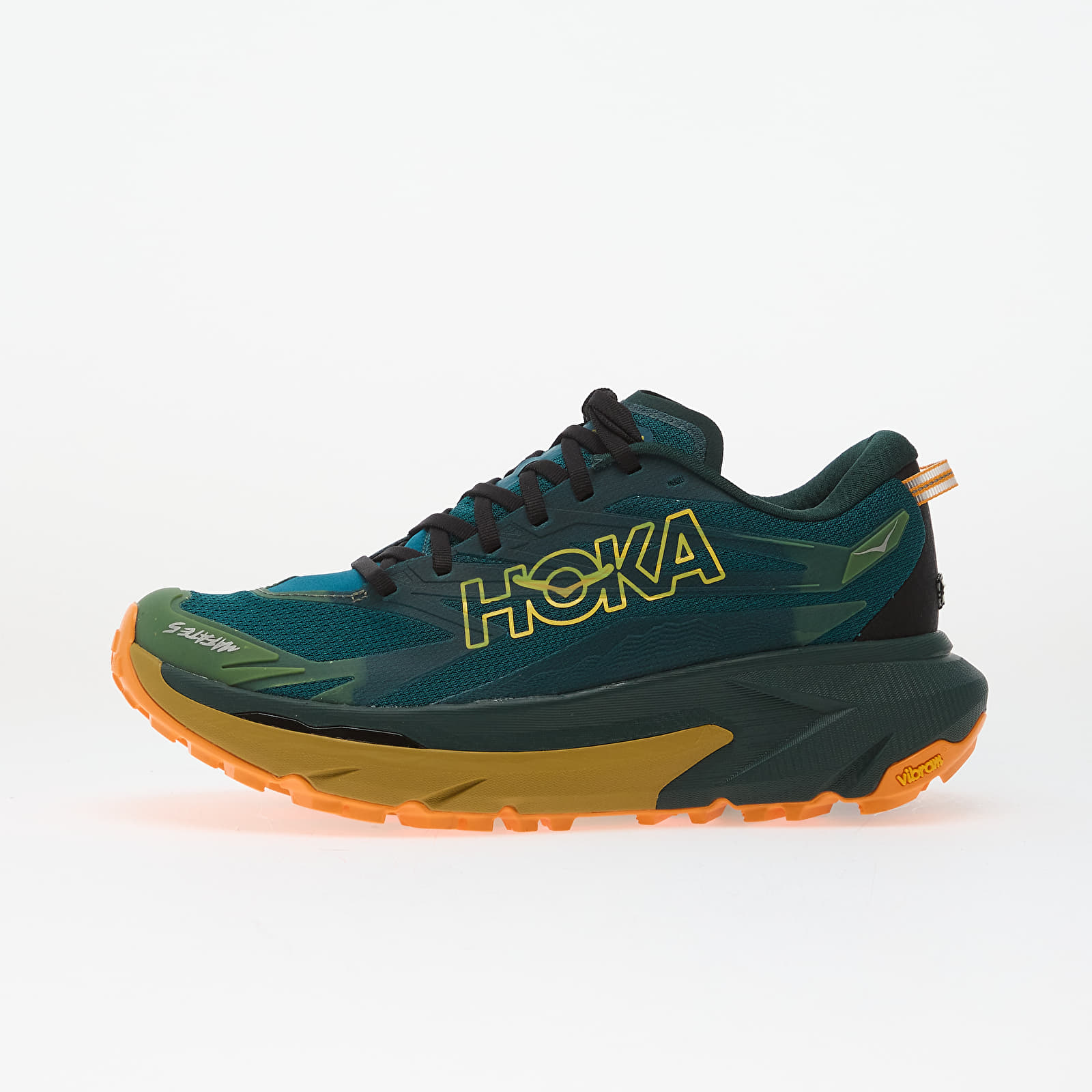 Vyriška avalynė Hoka® M Mafate 5 Tidal Wave/ Mustard Seed