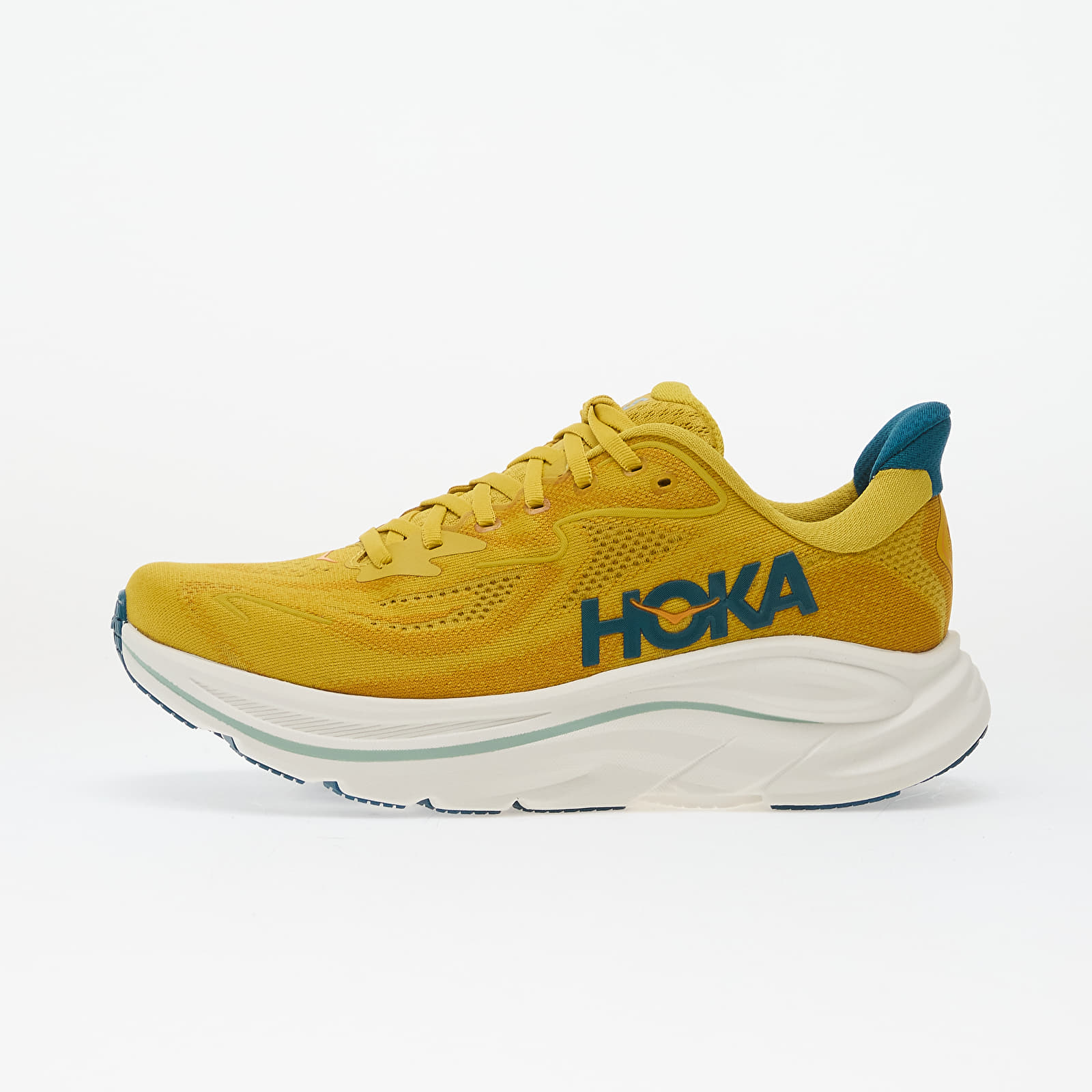Herren Sneaker und Schuhe Hoka® M Clifton 10 Yellow Gold/ Tidal Wave