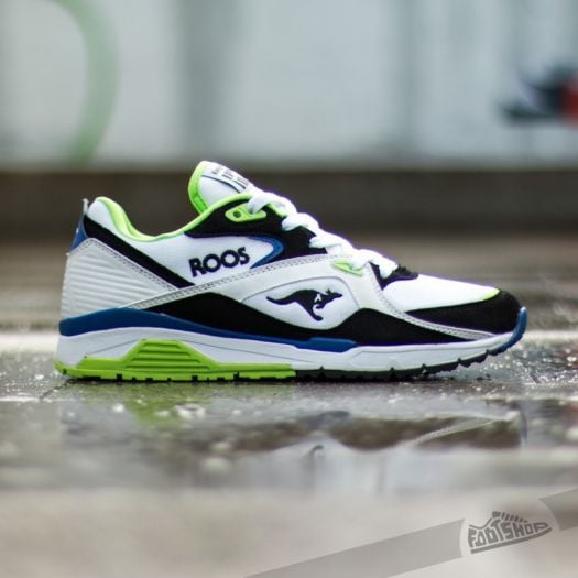 Men s shoes KangaROOS Runaway Roos 001 White Black Footshop