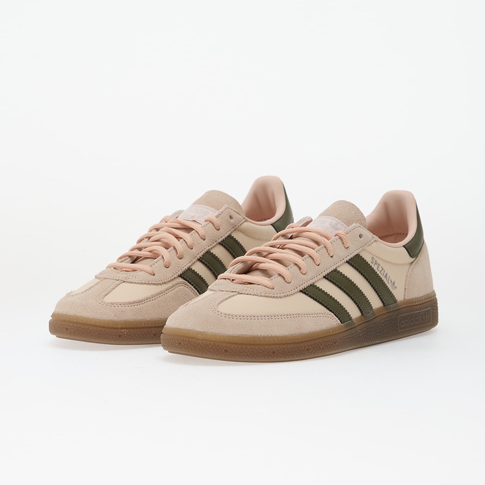 Muške tenisice adidas Handball Spezial Wonder Aqua/ Olive Strata/ Gum5