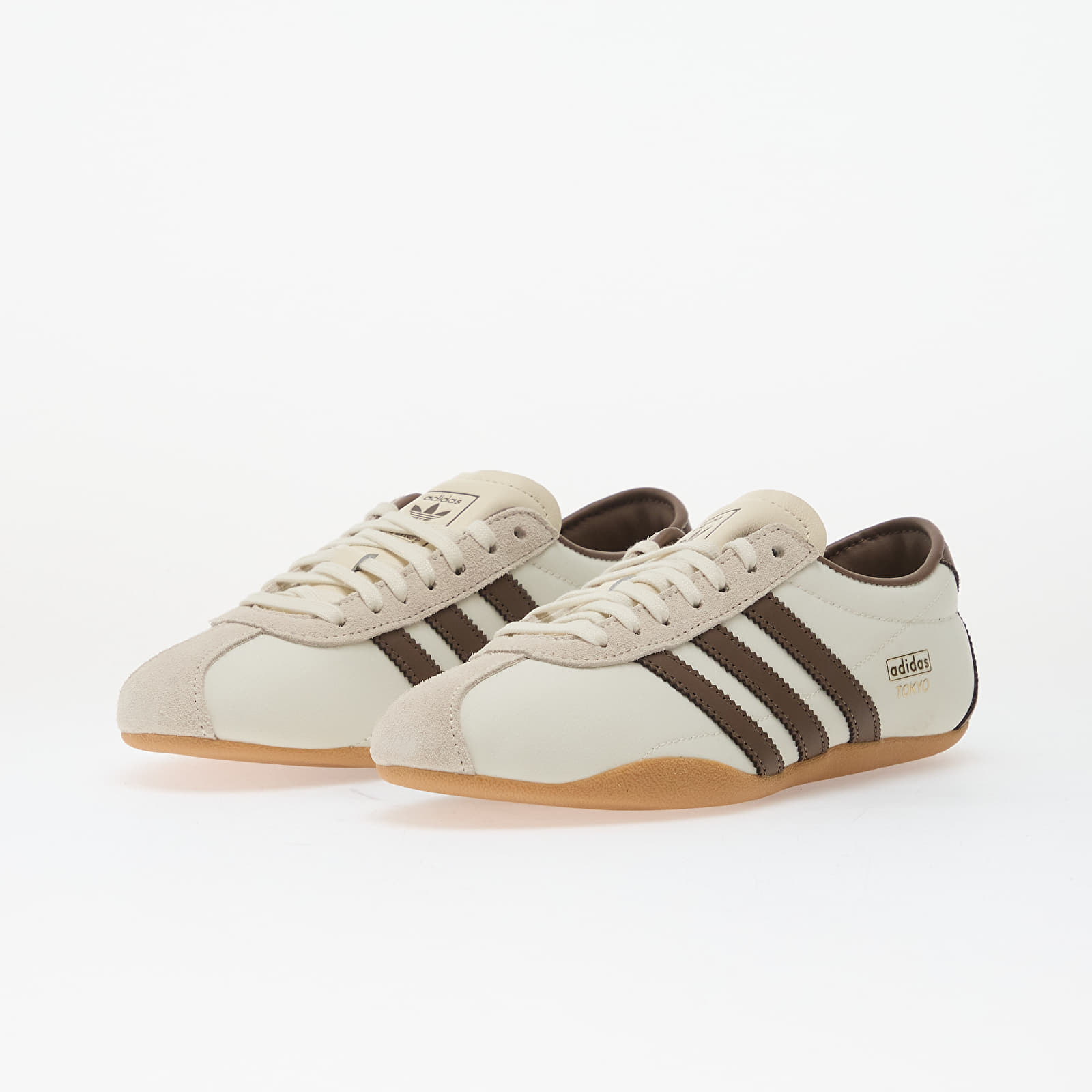Damen Sneaker und Schuhe adidas Tokyo Off White/ Earth Strata/ Gold Met.