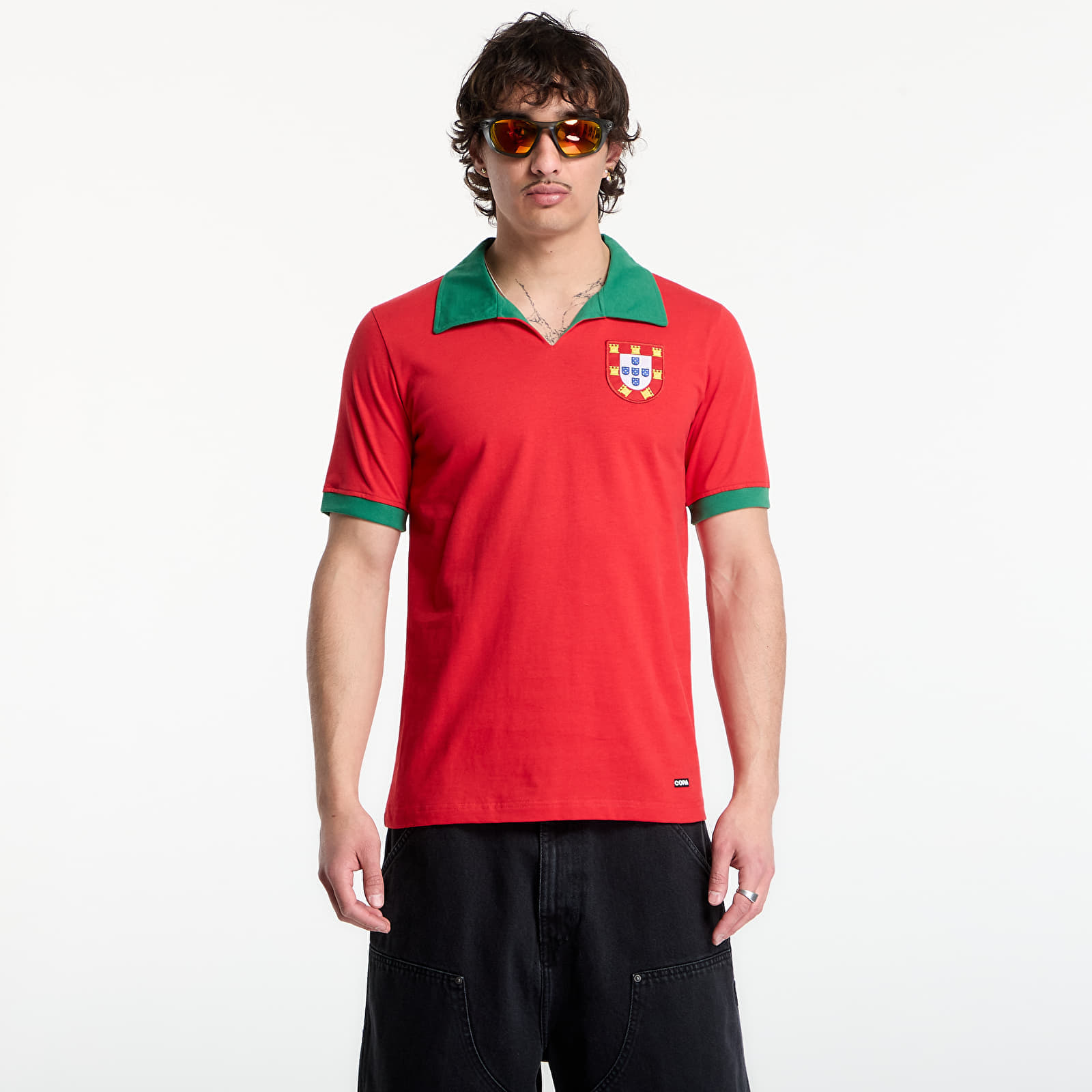 aglia COPA Portugal 1972 Retro Football Shirt UNISEX Red