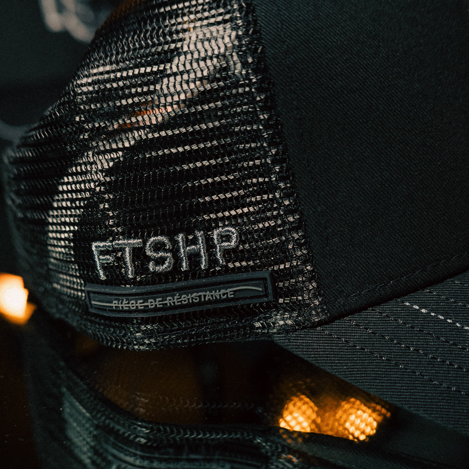 Čepice FTSHP x New Era - 9FORTY Trucker Black