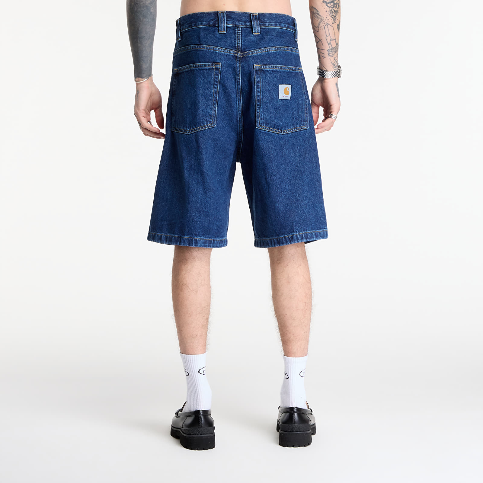 Pantaloni scurți Carhartt WIP Brandon Short Blue