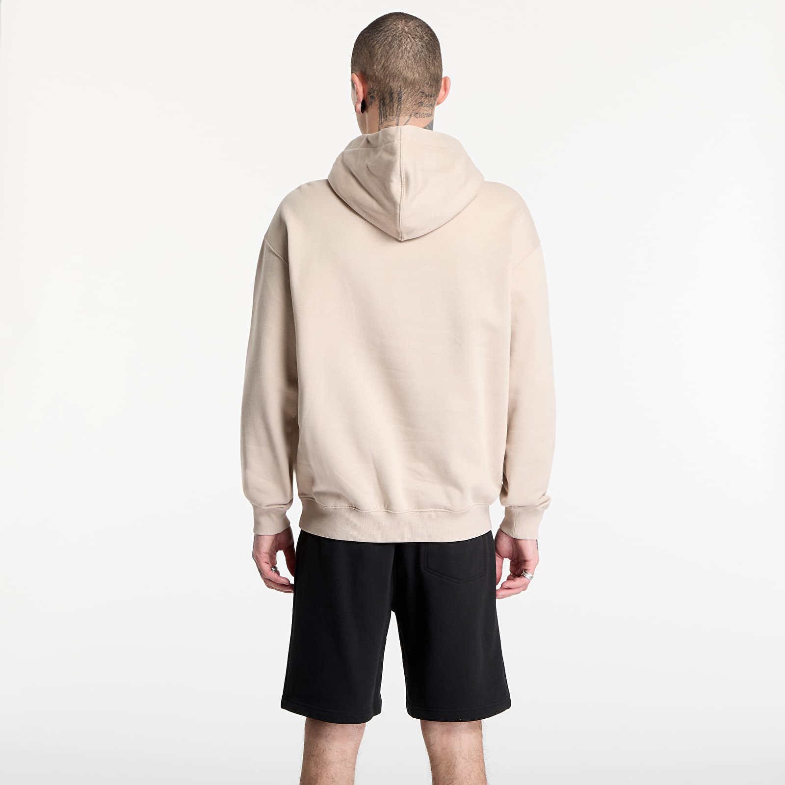 Mikiny Prosto Hoodie Big Log Beige