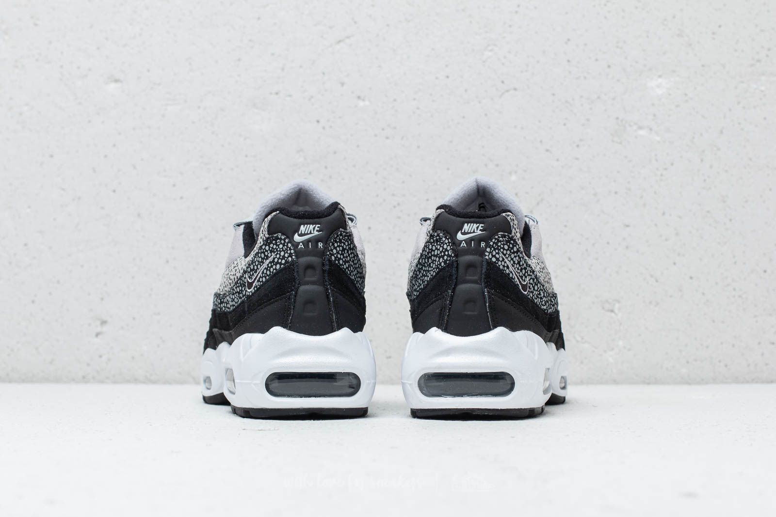 Nike air max 95 premium black and white discount