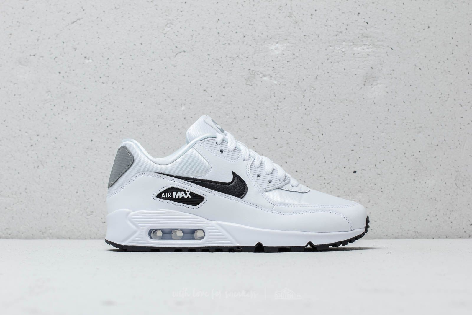 Damesschoenen Nike Wmns Air Max 90 White/ Black-Reflect Silver