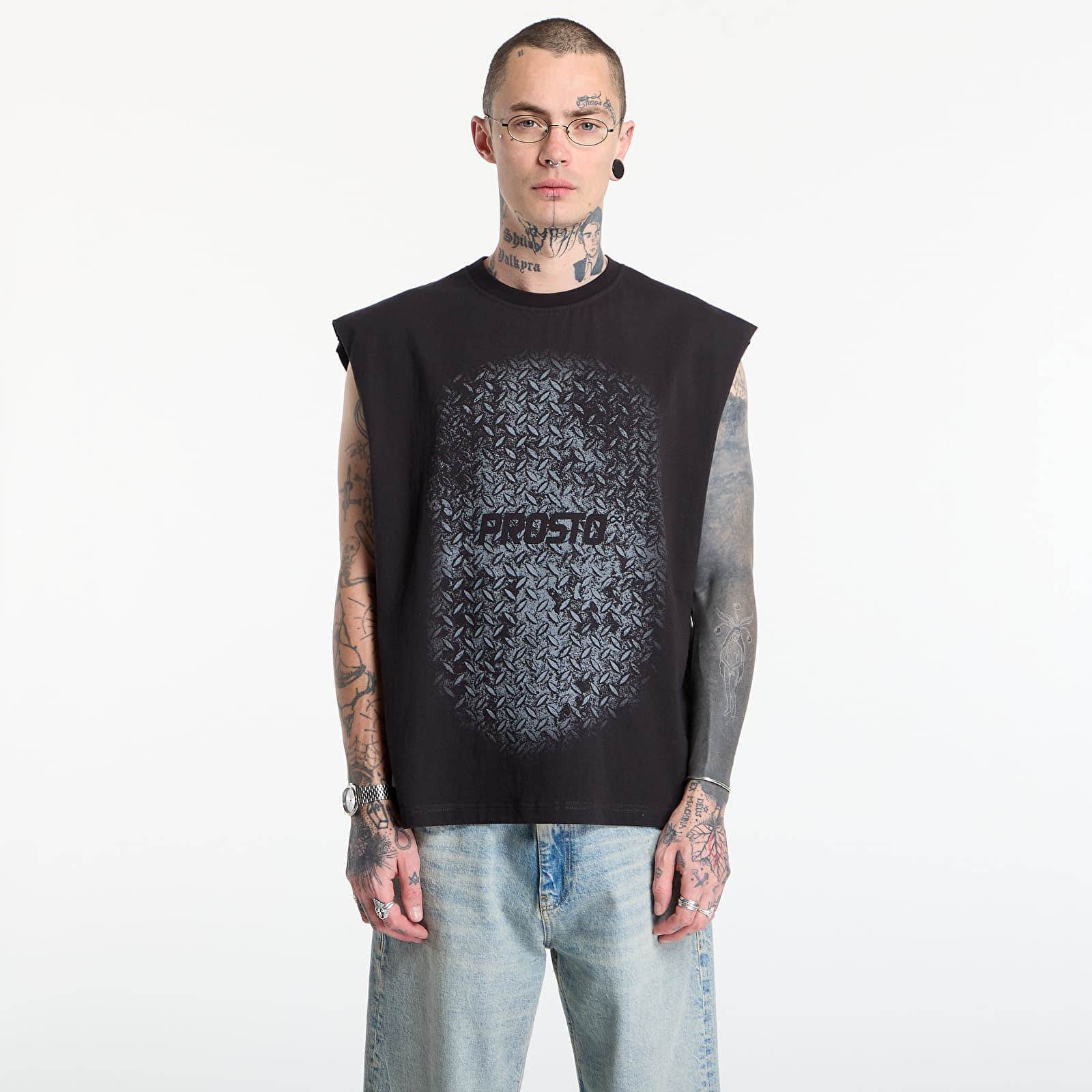 Levně Tričko Prosto Top Grade Black L
