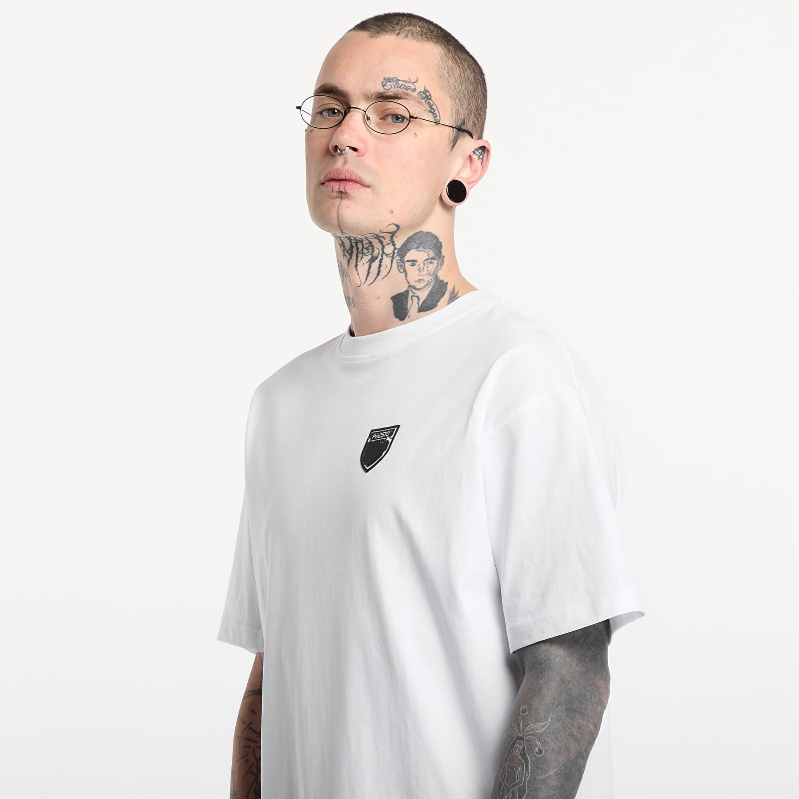 T-shirts Prosto T-shirt Splash Shield White