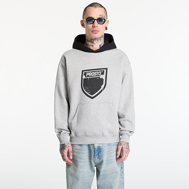 Mikina Prosto Hoodie Splash Shield Gray