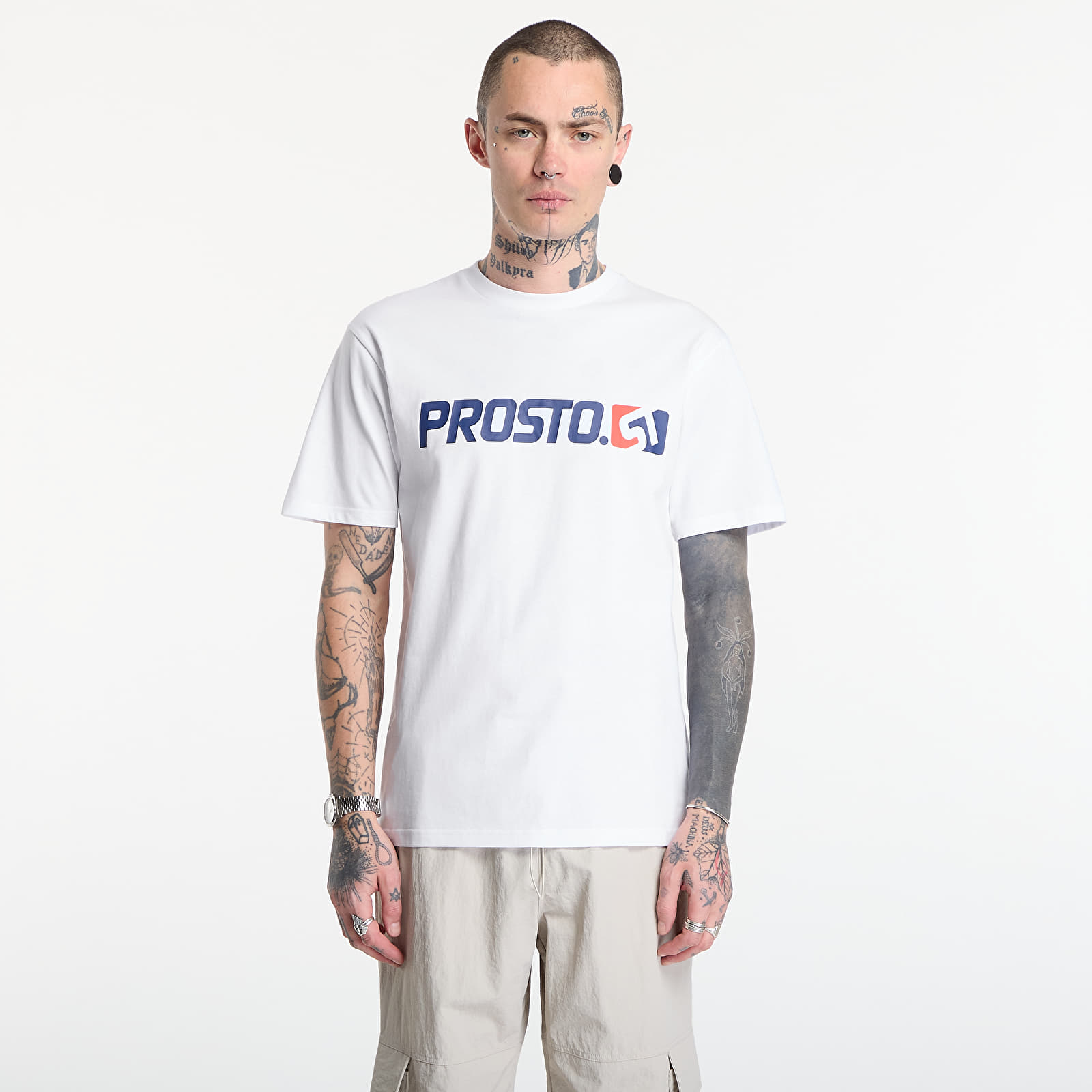 T-shirts Prosto T-shirt ST White