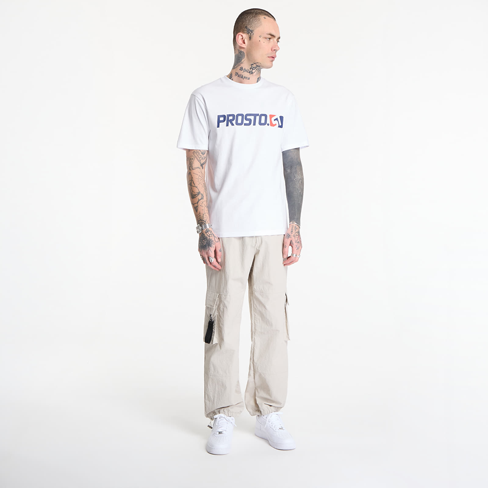 T-shirts Prosto T-shirt ST White
