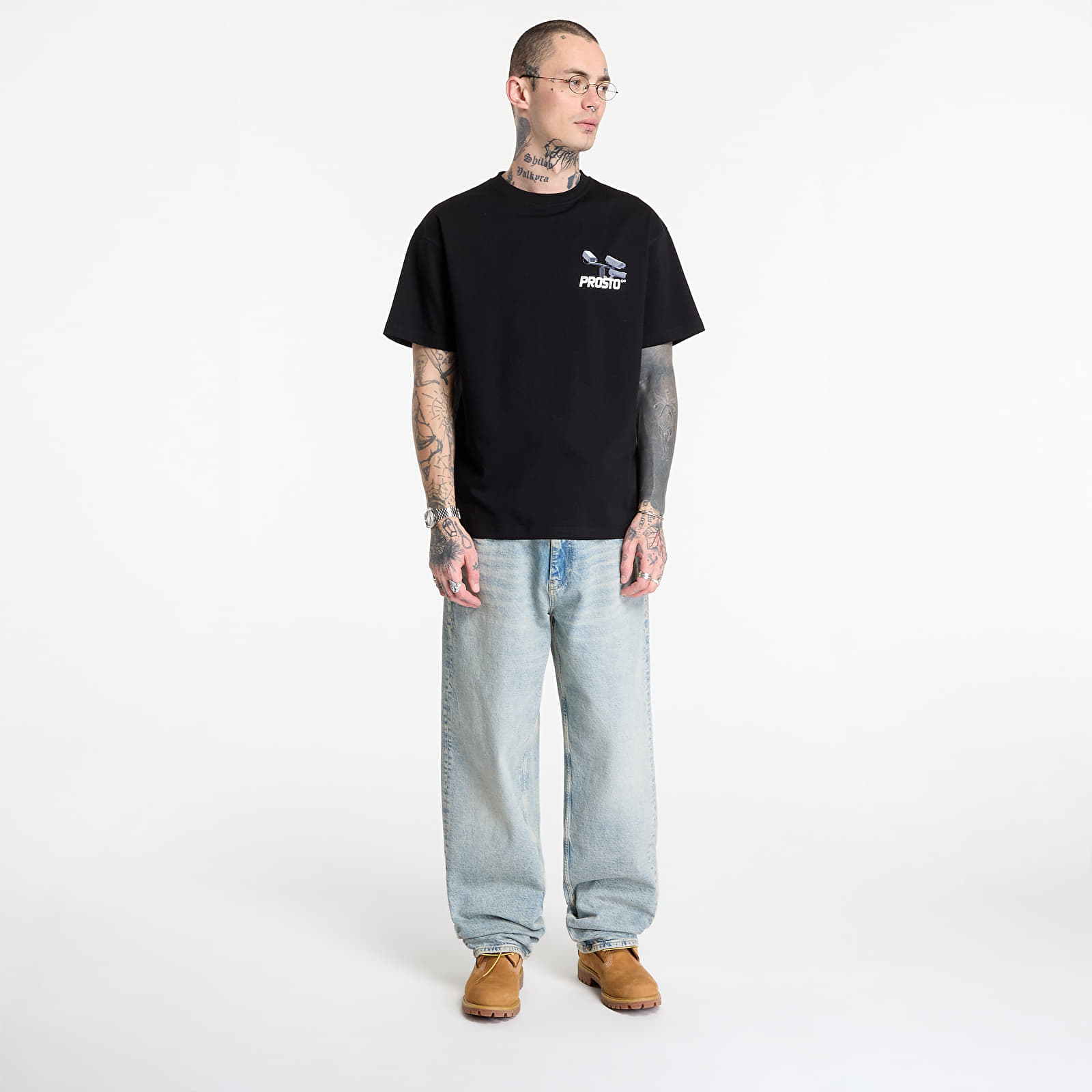 T-shirts Prosto T-shirt CC TV Black