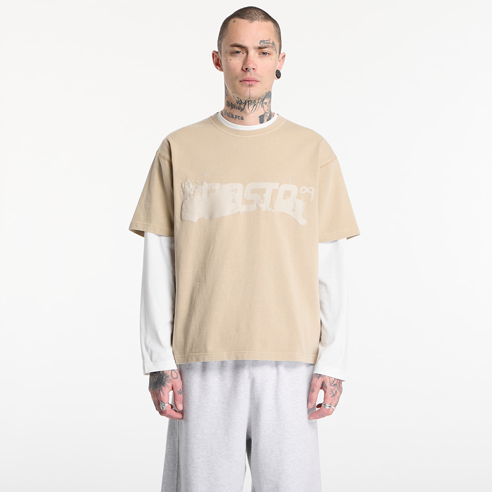 T-shirts Prosto T-shirt Splash Beige