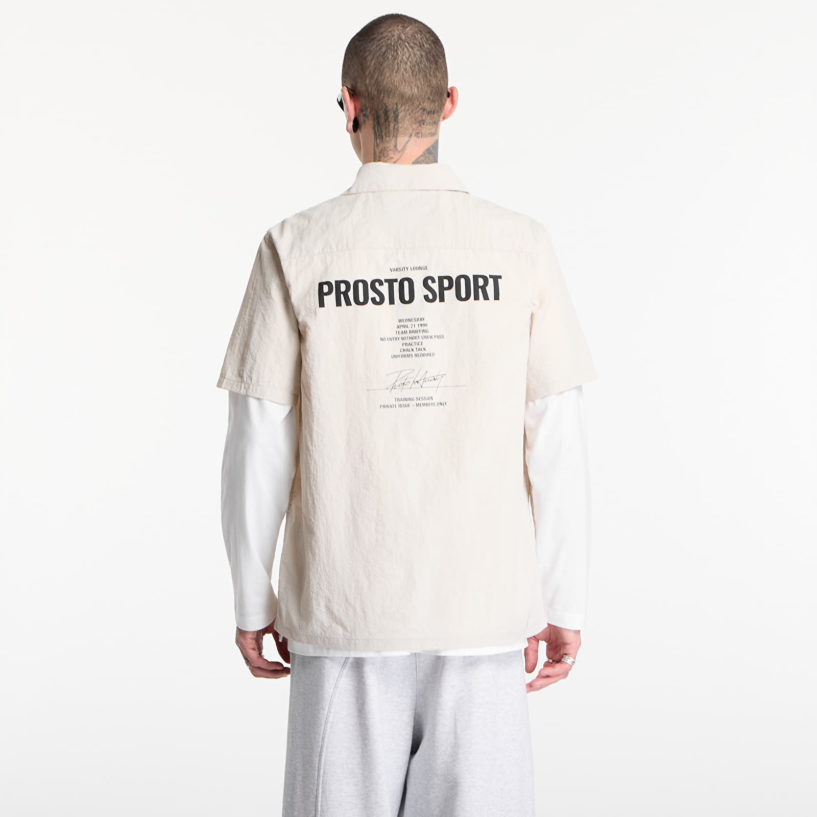 Paidat Prosto Shirt Prosto Sport Beige