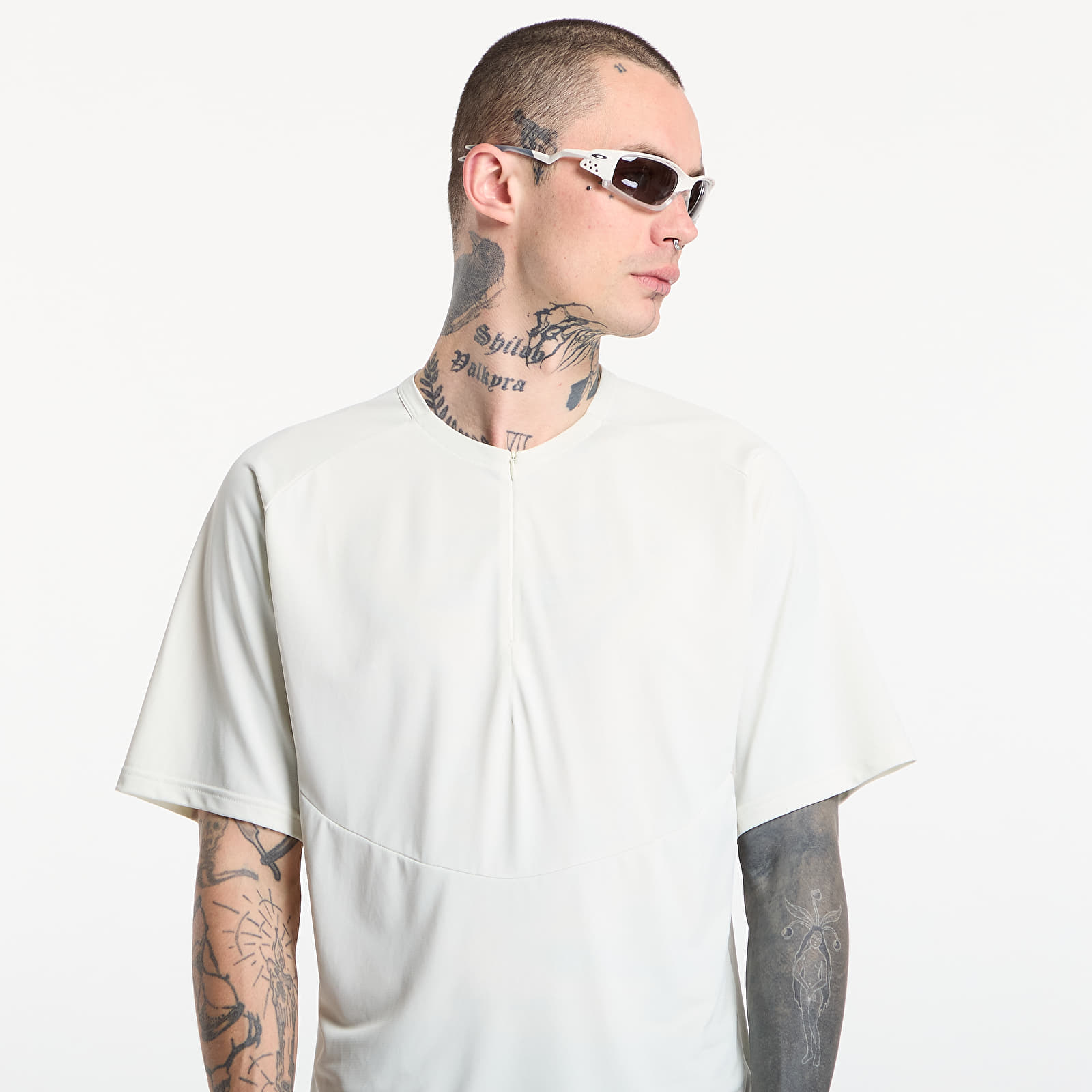 Koszulki Hiking Patrol x Mammut Light FL Half Zip T-Shirt Sage Frost/ Willow Whisper