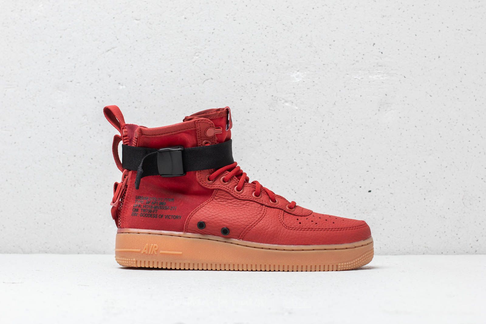 Nike sf air force hot sale red