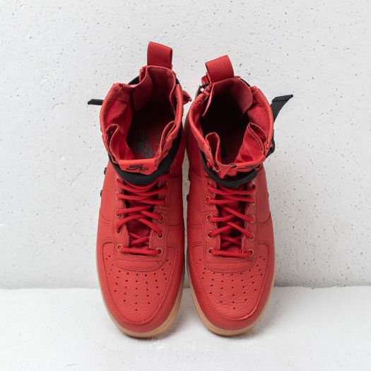 Nike sf air force 1 mid dune red deals