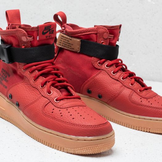 Nike sf af1 mid red new arrivals