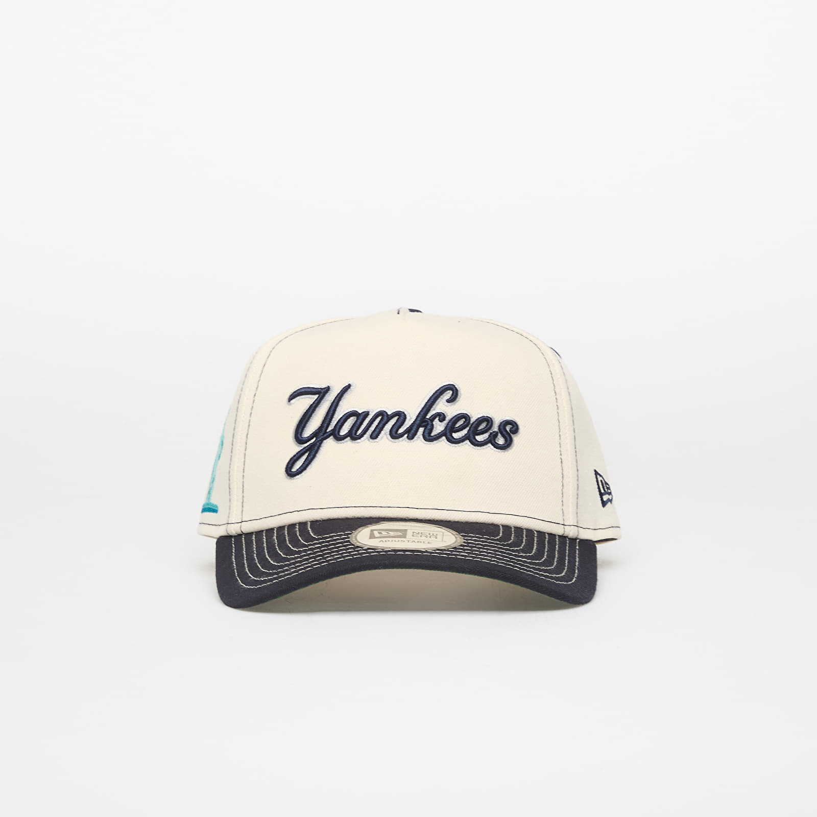 Gorras New Era 9FORTY Aframe City Icon New York Yankees Light Cream/ Navy