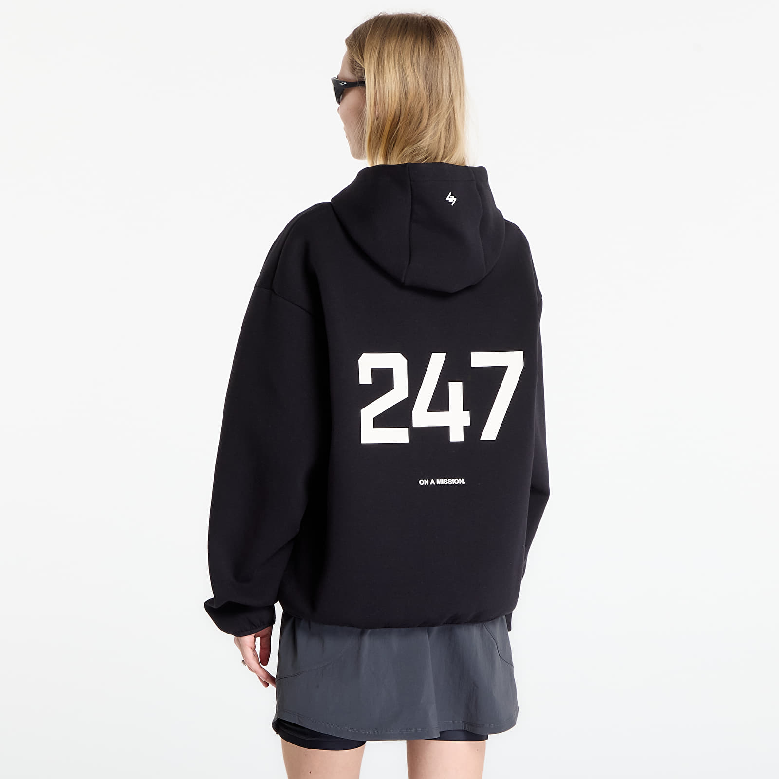 Φούτερ REPRESENT 247 Numbers Hood UNISEX Jet Black
