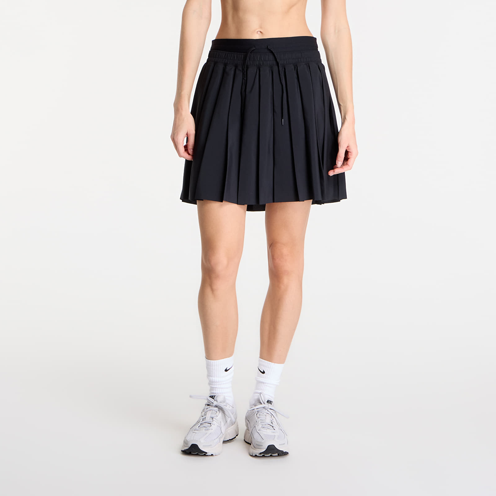 Sukně Nike Sportswear Women's Mid-Rise Pleated Skirt Black/ Black