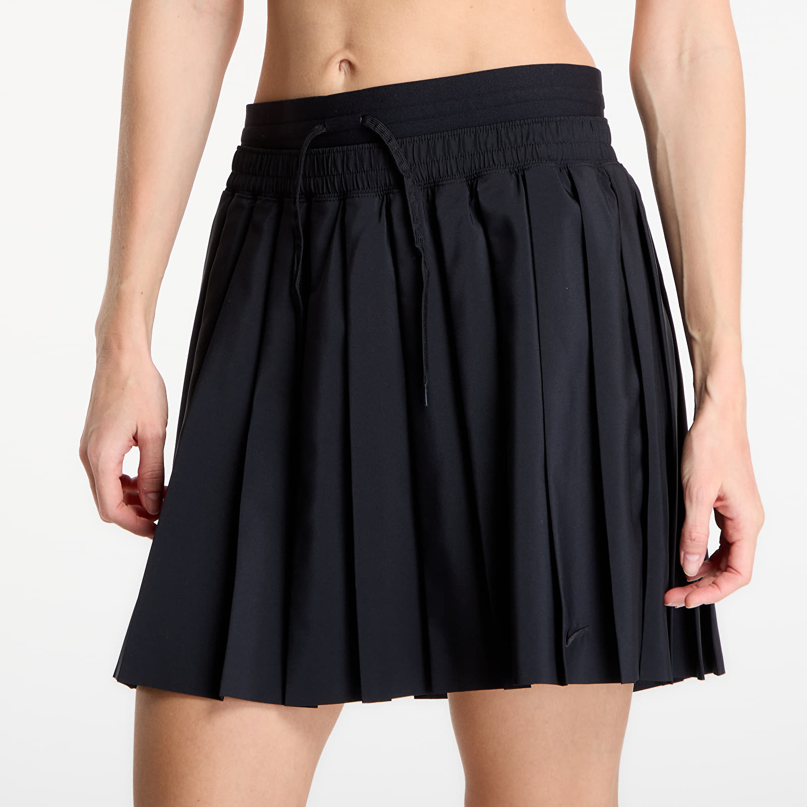 Sukně Nike Sportswear Women's Mid-Rise Pleated Skirt Black/ Black
