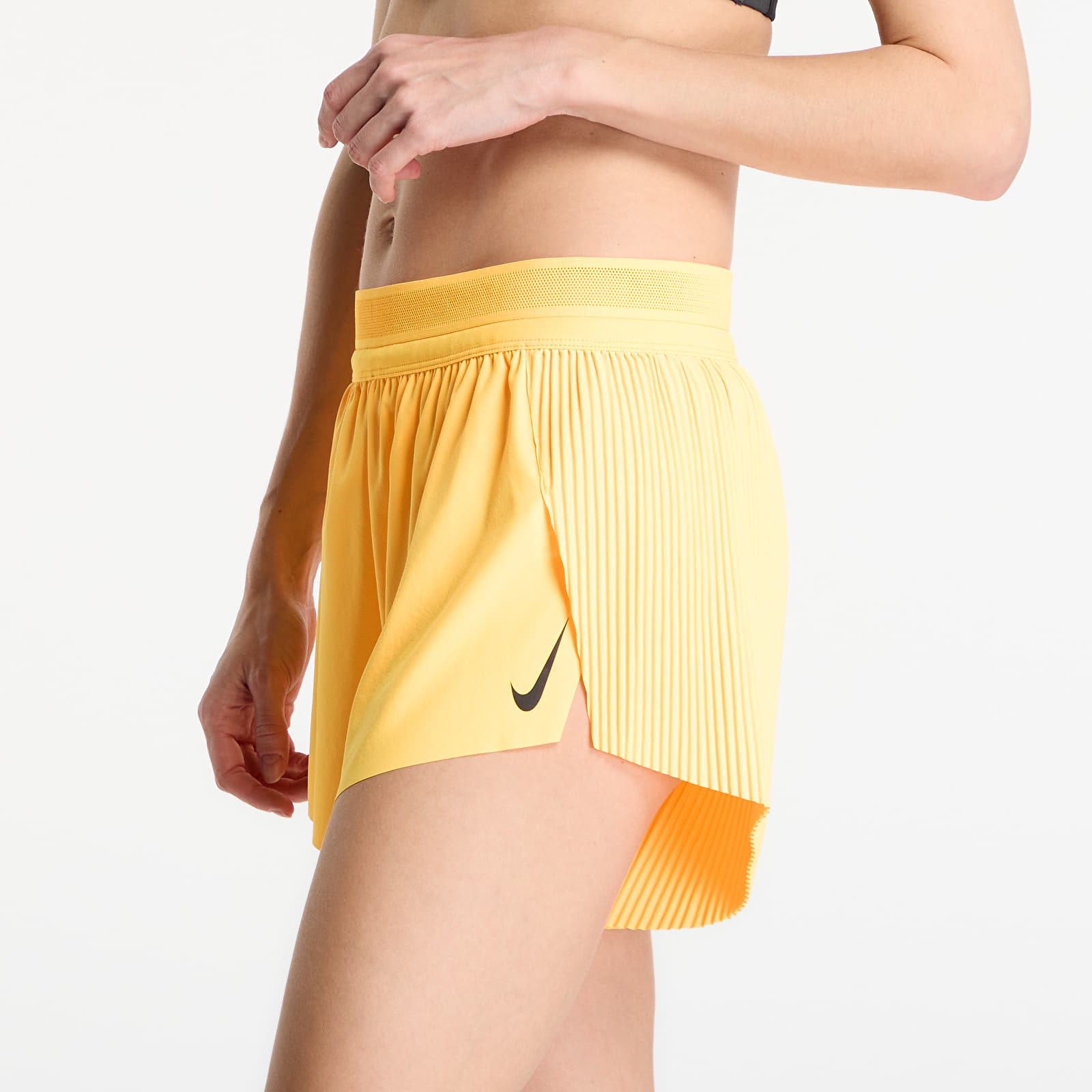 Kraťasy Nike AeroSwift Women's Dri-FIT ADV Mid-Rise 3" Brief-Lined Running Shorts Laser Orange/ Black/ White/ Black