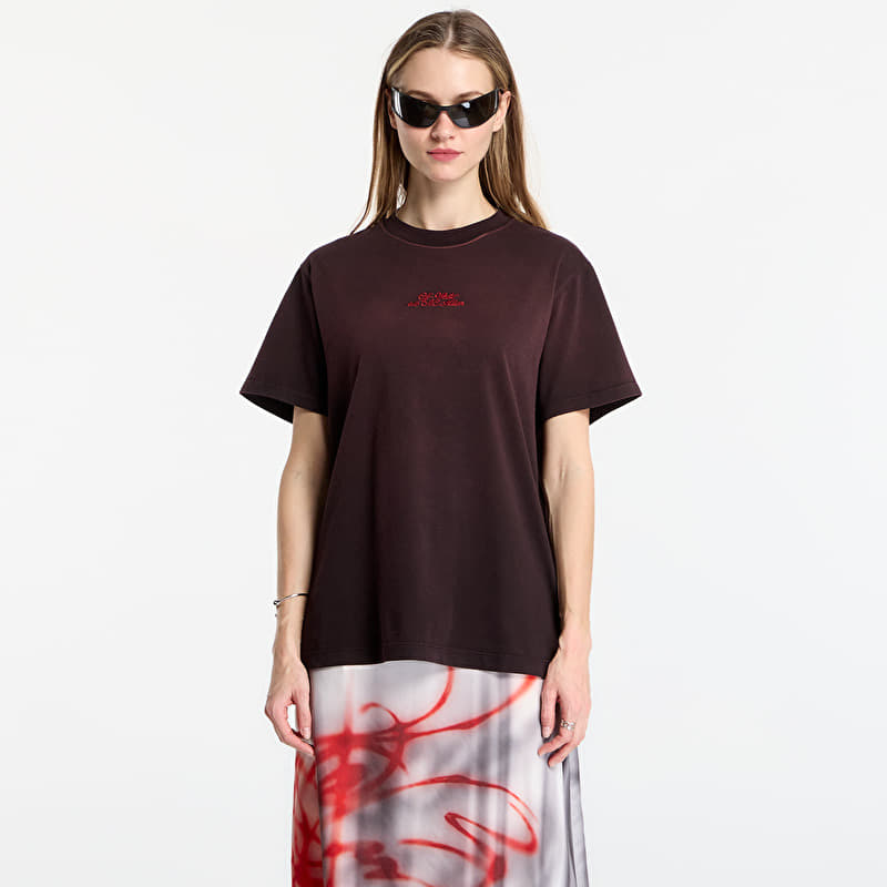 Off-White x AC Milan S/S Slim Tee UNISEX Black/ Red