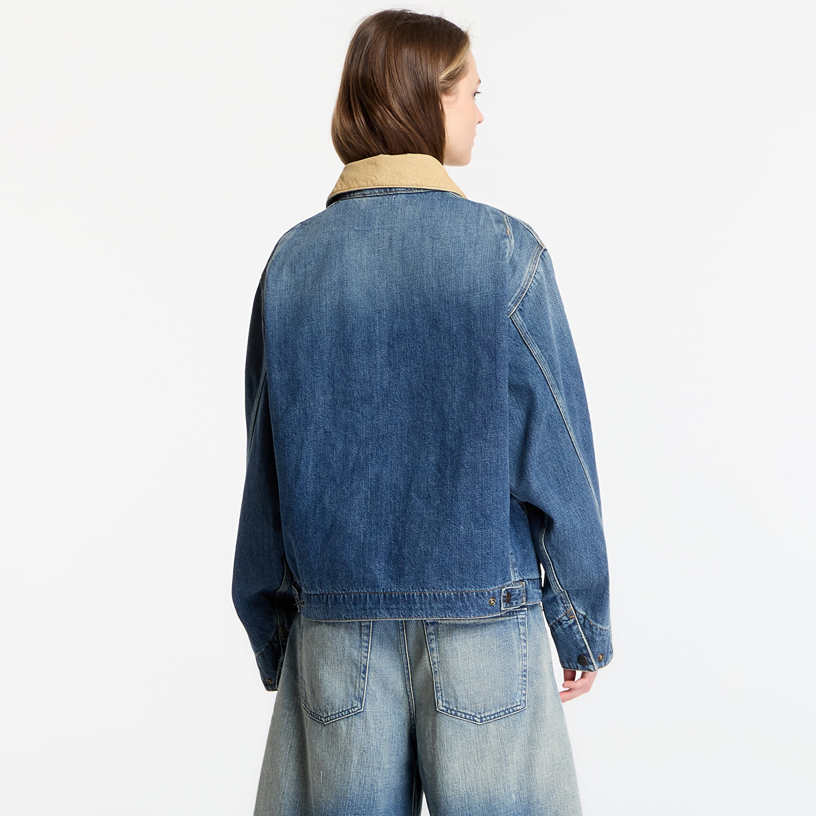 Jacken Carhartt WIP OG Detroit Jacket UNISEX Blue/ Dusty H Brown