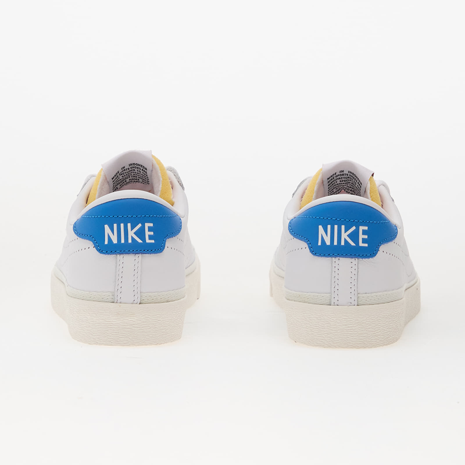 Herren Sneaker und Schuhe Nike Tennis Classic Ac White/ White-Lt Photo Blue-Team Orange