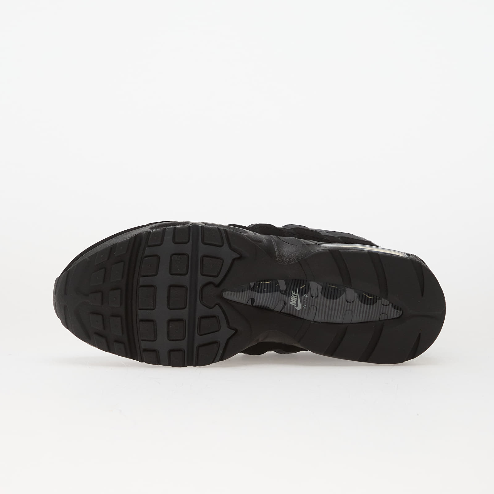 Sapatos de homem Nike Air Max 95 Big Bubble Black/ Metallic Silver-Lime Blast