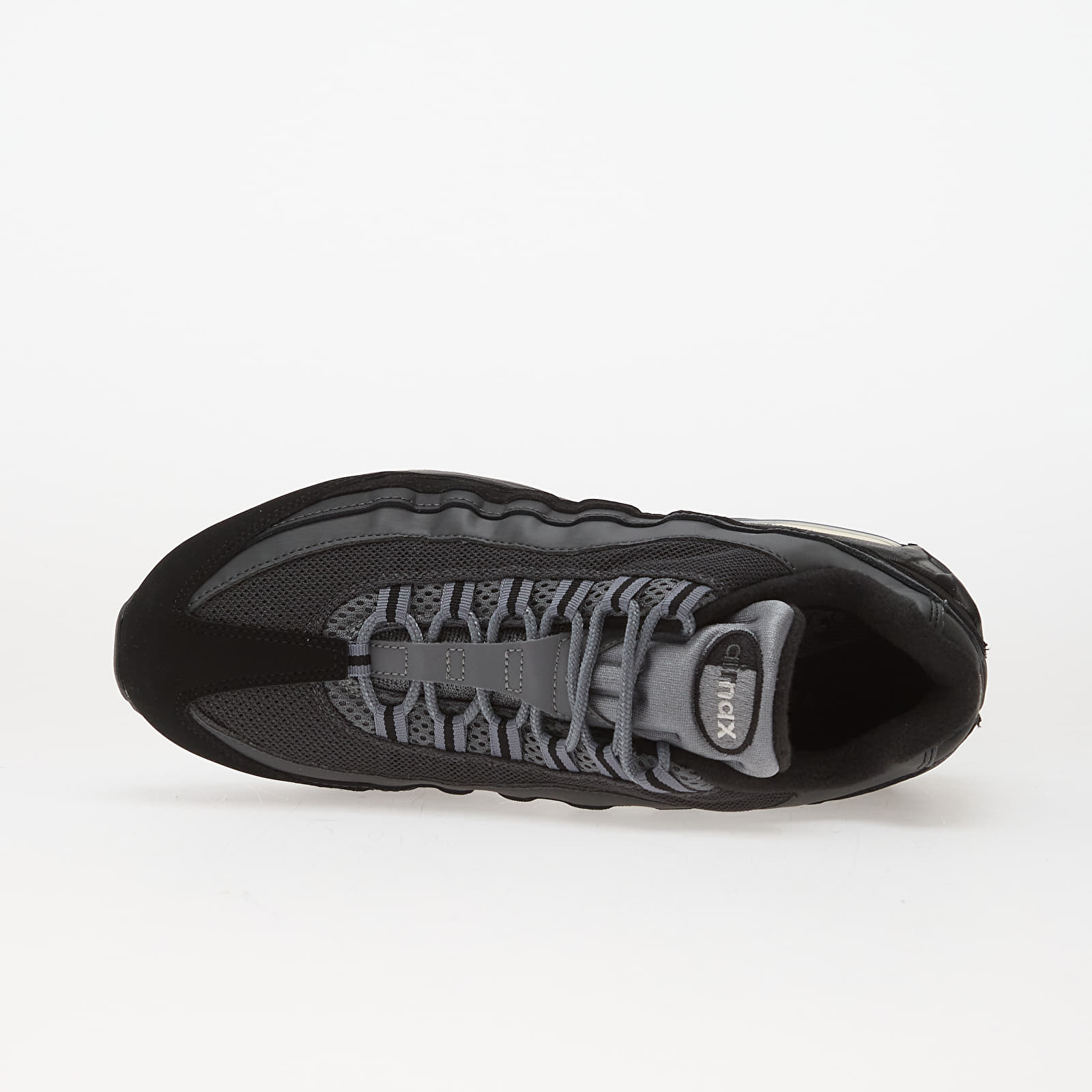 Sapatos de homem Nike Air Max 95 Big Bubble Black/ Metallic Silver-Lime Blast