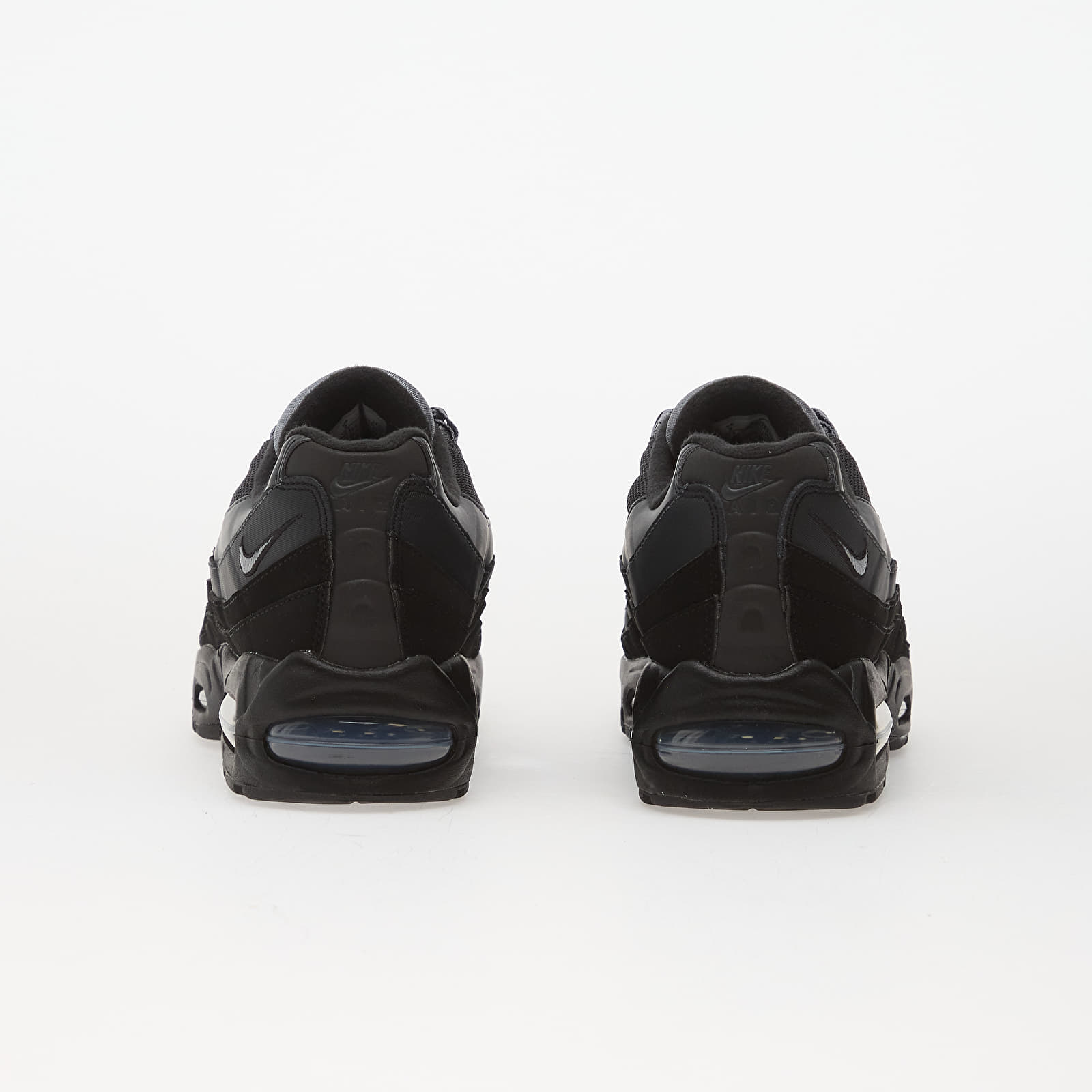 Sapatos de homem Nike Air Max 95 Big Bubble Black/ Metallic Silver-Lime Blast