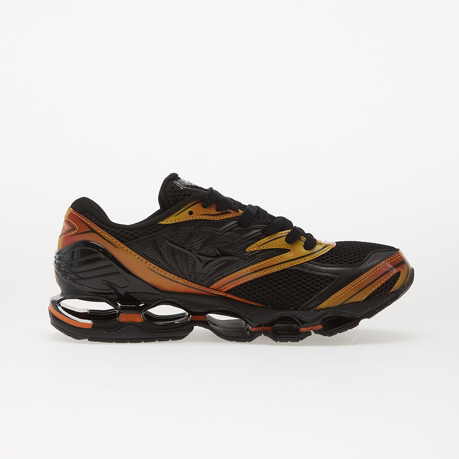 Chaussures et baskets homme Mizuno Wave Prophecy Ls (U) Black Sand/ Black/ Autumn Sunset