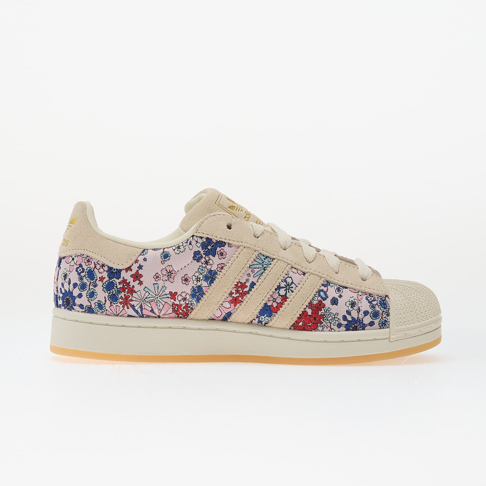 Women's shoes adidas Superstar II W Supplier Colour/ Off White/ Gold Metallic