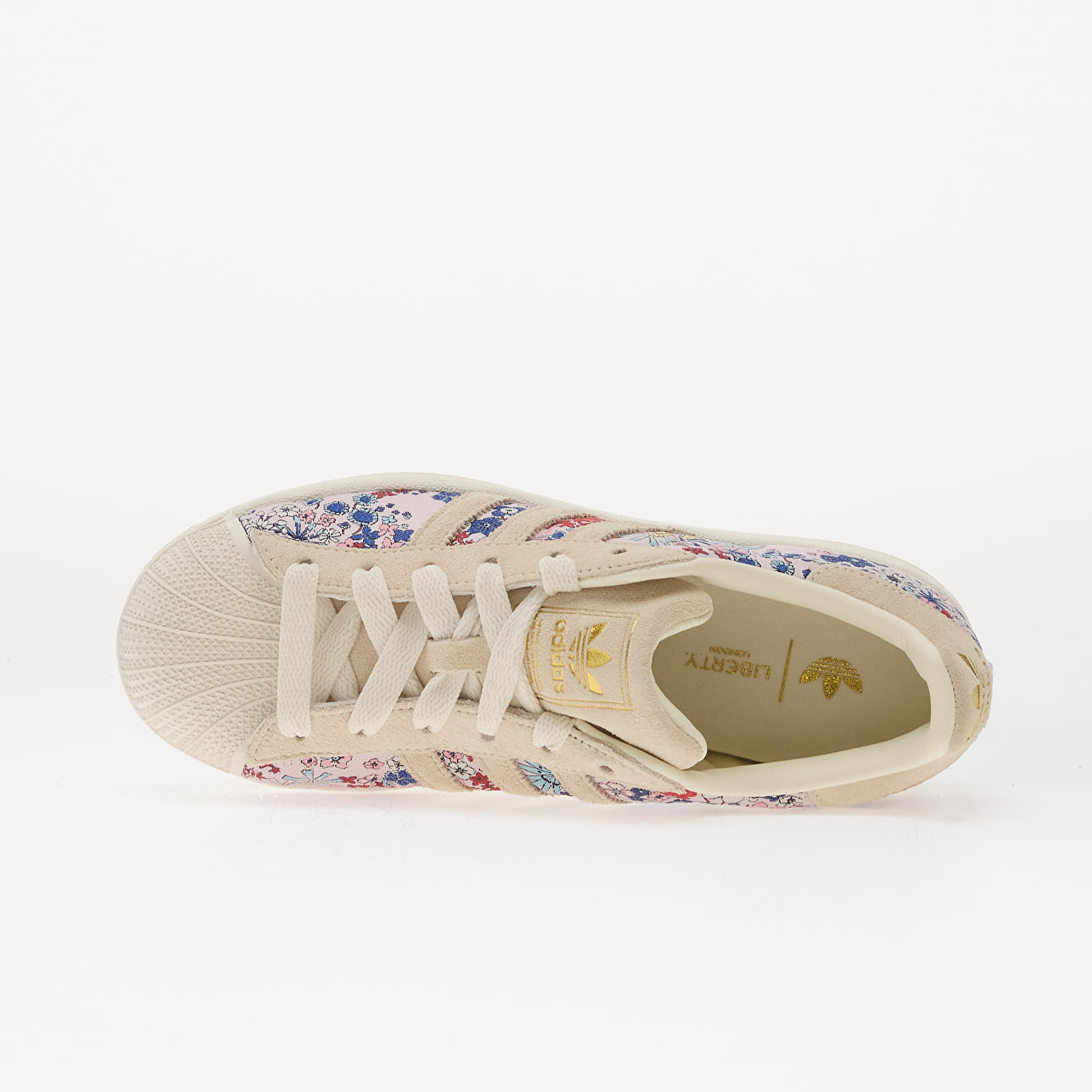 Women's shoes adidas Superstar II W Supplier Colour/ Off White/ Gold Metallic