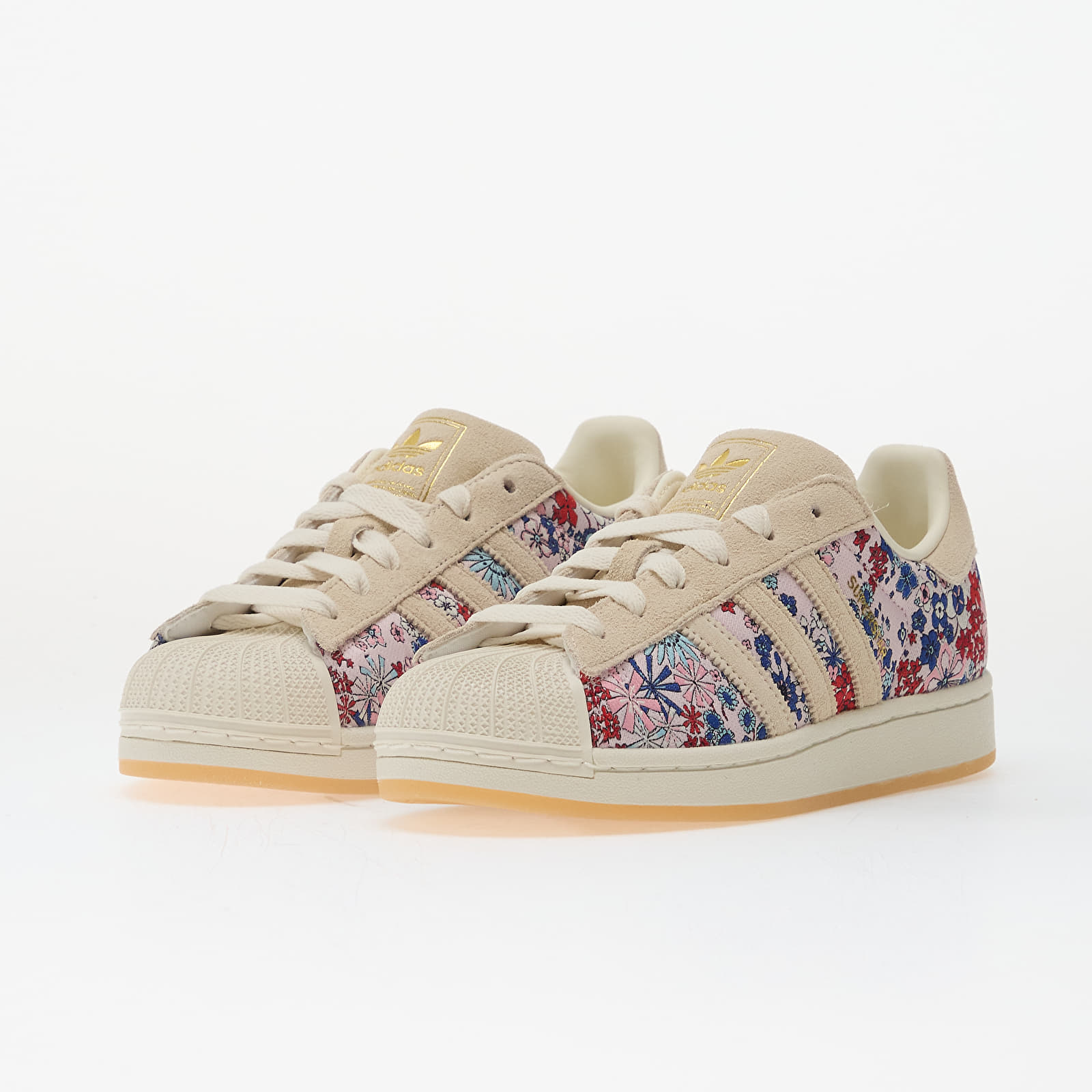 Women's shoes adidas Superstar II W Supplier Colour/ Off White/ Gold Metallic